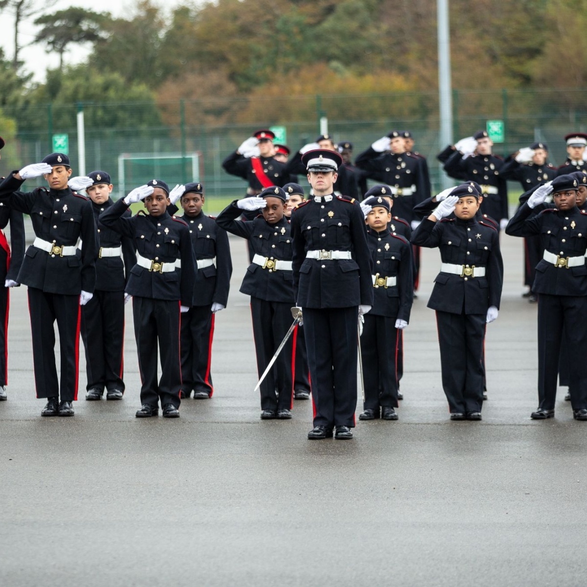 The Duke of York's Royal Military School Beret Parade
